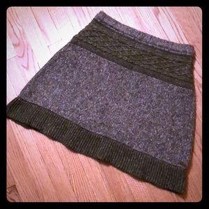 Prana Green Cotton Blend Skirt